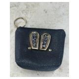Bunny Themed Coin Purse with Sparkly