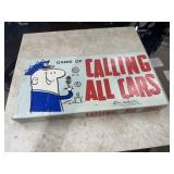1961 Game of Calling All Cars Parker Brothers