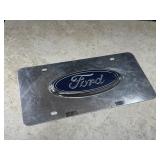 Heavy Duty Ford Emblem License Plate