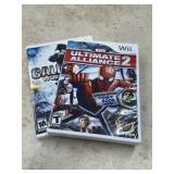 Wii Ultimate Alliance 2 and Call of Duty World