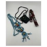 Vintage Native American Style Beaded