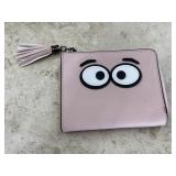 Lovely Bowknot My Love Googley Eye Wallet