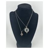 Vintage Lucky Brand Necklace with Magnifying