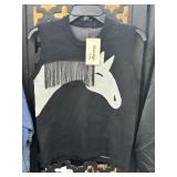New Shanyige Horse Fringe Sleeveless Sweater