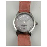 Vintage Pastorelli Pink Lether Mother of Pearl