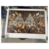Signed Ernest Watson Night Life at the Studio