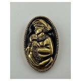 Vintage Avon African Mother and Child Brooch