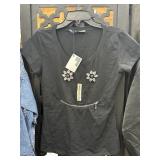 New Love Moschino Rhinestone, Zipper Face