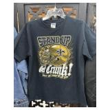 Stand Up Get Crunk New Orleans Saints Tshirt