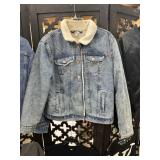 Time and True Lined Denim Jacket Size M