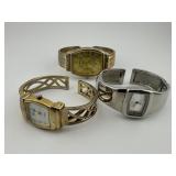 Three Cuff Watches