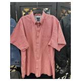 Izod Mens Button Up Size 2X