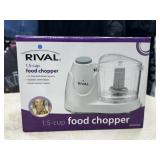 New Rival 1.5 Cup Food Chopper