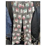 New Elephant Pajama Pants Size M