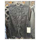 New Who What Wear Lace Sleeveless Shirt