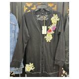 New $86 Bella Carra by Biz Embroidered