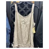 New $48 Democracy Fashion Tank Size L