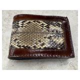 Vintage Snake Skin Wallet