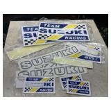 NOS Suzuki Racing Team Stickers and Patches