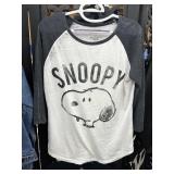 Peanuts Snoopy Baseball Tee Size XL