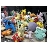 Large Lot of Pokemon Plush, many new with tags