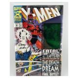 Autographed Andy Kubert Marvel X-Men #25