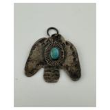 Vintage Silver and Turquoise Nativie American