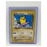 2001 Surfing Pikachu Promo 28 Pokemon Card
