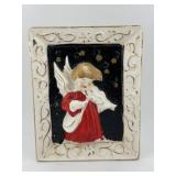 Vintage Wales Made in Japan Ceramic Wall Plaque