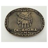 ADM Inc Solid Brass Oklahoma First Edition