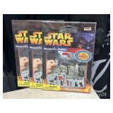 Three Factory Sealed Star Wars Magetix Playsets