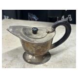 Vintage Art Deco Silverplate Bakelite Server
