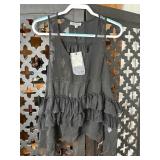 New Cecico Collection Sheet Lace Sleeveless
