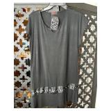 New Spiral Long Shirt/Mini Dress Size 2XL