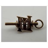 1930 Chicago ME Rawles M Gold Pin