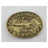 Falcon Fally Egypt 1984 AN Shas AFB Belt