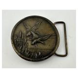 1976 Indiana Metal Craft Duck Belt Buckle