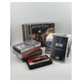 Selection of Vintage Media - CDs and Cassette