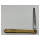 Vintage Advertising Knife Colonial Prov USA