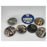 Vintage Star Wars Buttons