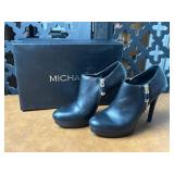 Michael Black Bootie Style Heels Size 6