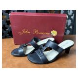 John Romaine Navy Shoes Size 6.5