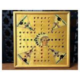 Old Style Deluxe Wahoo Wood Board Game