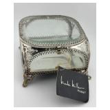 Nicole Miller Home Beveled Glass and Silver
