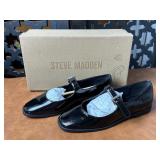 Steve Madden Solanna Black Patent Shoes
