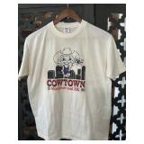 1986 Cowtown Marathon and 10K Tshirt
