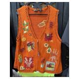 Vintage Holiday Editions Fall Themed Sweater