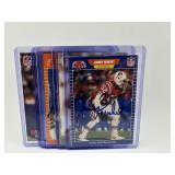 (6) Autographed Football Cards