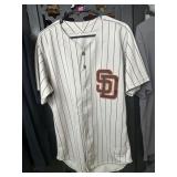 Rawling San Diego Baseball Jersey Size 44
