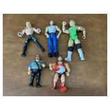 Selection of Vintage Wrestling Action Figures